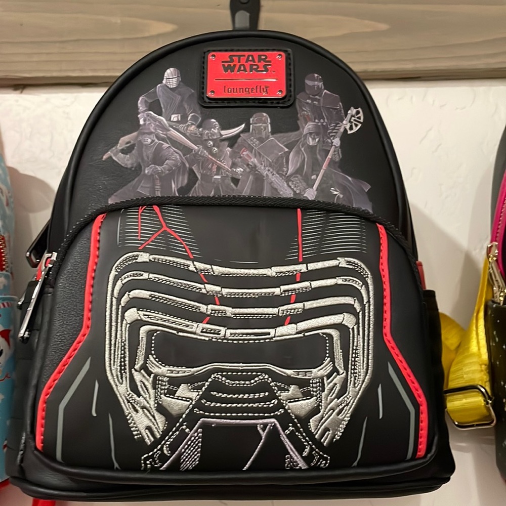 NYCC 2021 Loungefly Excl: Star Wars - Kylo / Knights of Ren Mini Backpack, NWT